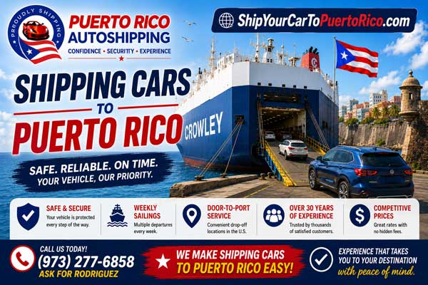 Shipping cars to Puerto Rico with ShipYourCarToPuertoRico